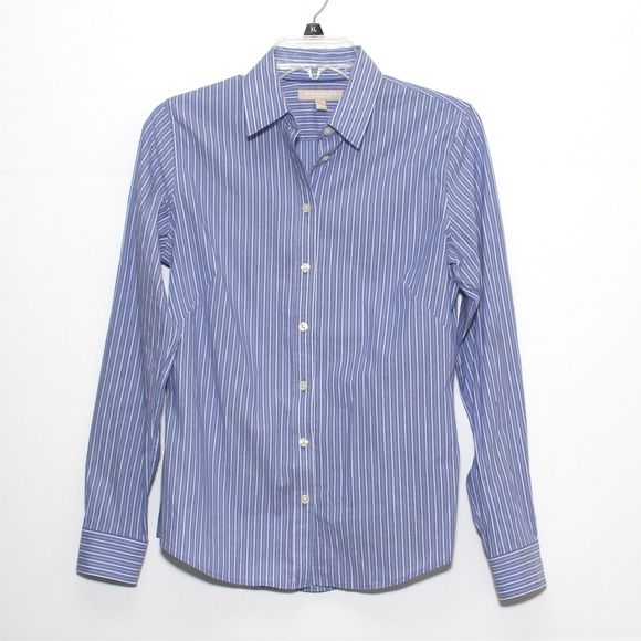 Banana Republic Tops - Banana Republic - Blue pinstripe button down shirt
